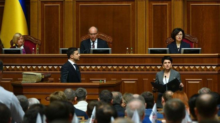 Владимир Зеленский - Олег Ляшко - Зеленский намерен созвать внеочередное заседание Рады - inforeactor.ru - Украина