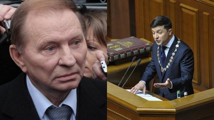 Владимир Зеленский - Владимир Путин - Петр Порошенко - Зеленский - Кучма дал совет Зеленскому меньше говорить и больше делать - polit.info - Россия - Украина
