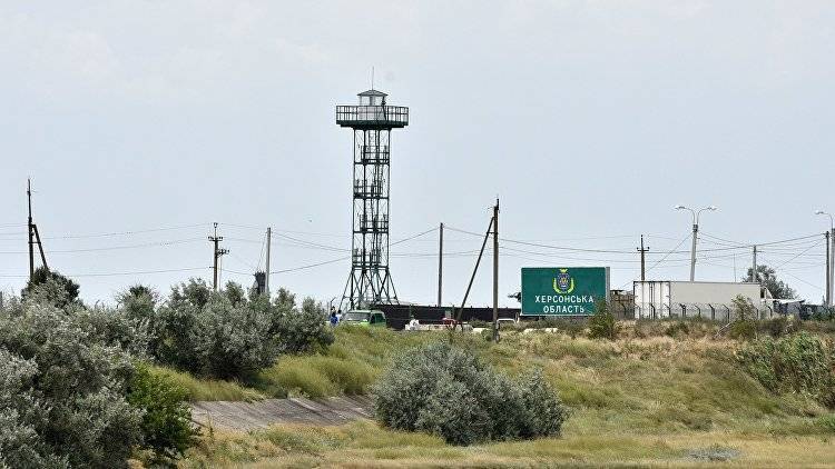 Новый глава "нацполиции по Крыму" прокатился вдоль границы с полуостровом - crimea.ria.ru - Крым - Симферополь - Севастополь