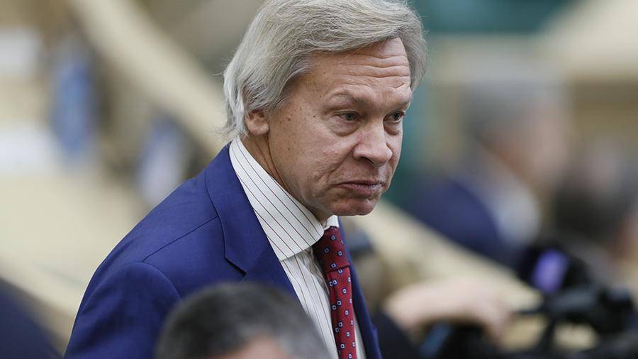 Владимир Зеленский - Андрей Богдан - Алексей Пушков - Пушков оценил идею Зеленского о референдуме по переговорам с Россией - iz.ru - Россия - Украина