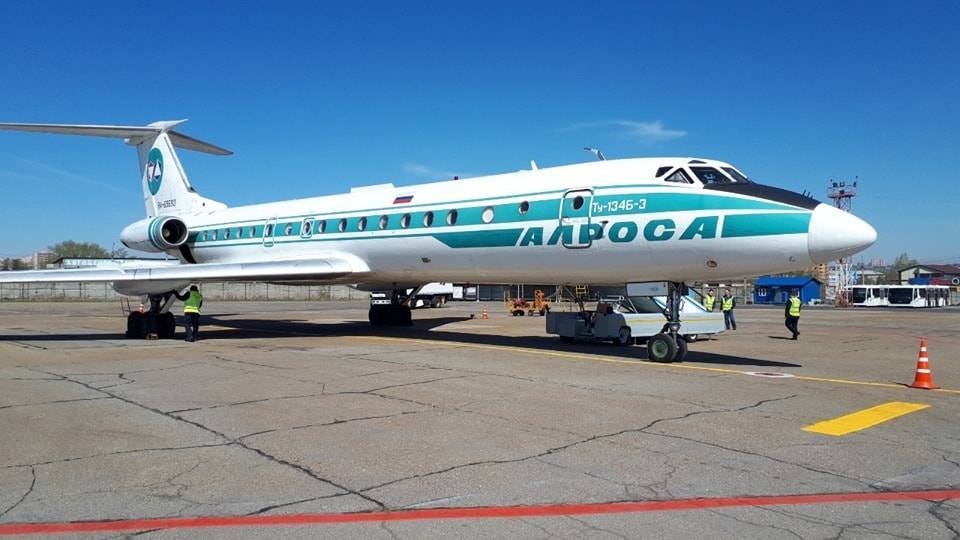 Самолет Ту-134 совершил последний пассажирский рейс - nur.kz - Россия - Новосибирск - Иркутск