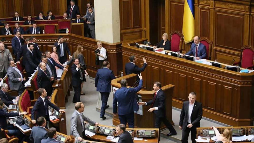 Владимир Зеленский - Александр Скубченко - Верховная Рада с позором пришла, с позором и уйдёт - news-front.info - Украина