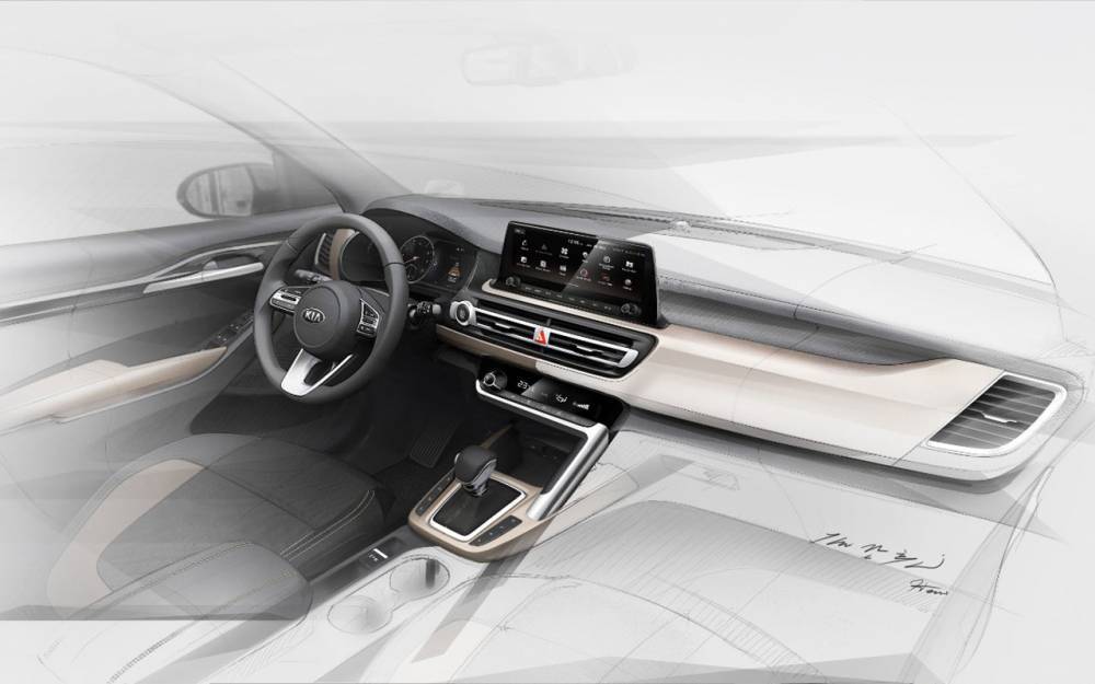Kia показал интерьер нового городского кроссовера - zr.ru - Россия