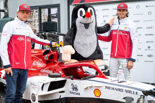 Фредерик Вассер - Alfa Romeo - Герой мультсериала «Крот» стал партнёром Alfa Romeo Racing - f1news.ru
