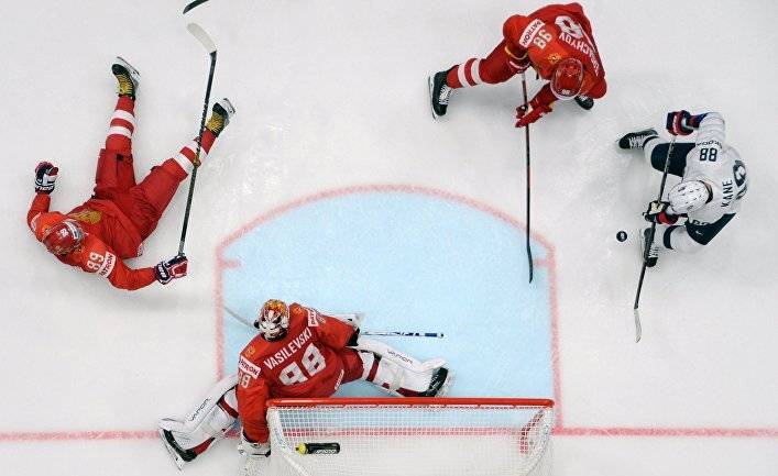 Патрик Кейн - NBC (США): Россия выбила американцев из дальнейшей борьбы на чемпионате мира по хоккею - inosmi.ru - Южная Корея - США - Словакия