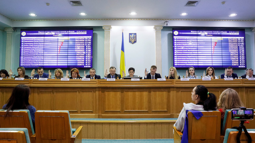 Владимир Зеленский - ЦИК Украины утвердила план проведения досрочных выборов в Раду - russian.rt.com - Украина