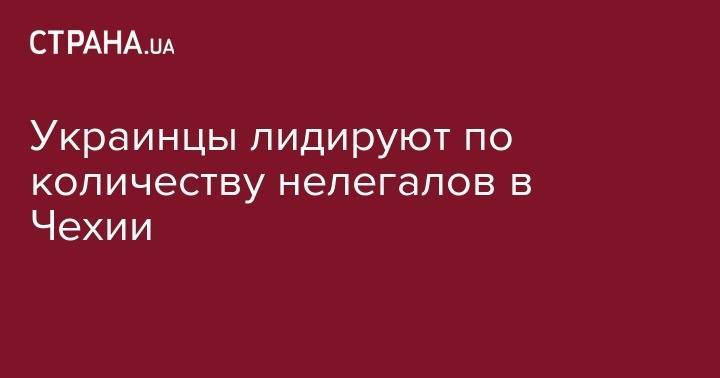 Украинцы лидируют по количеству нелегалов в Чехии - strana.ua - Россия - Узбекистан - Молдавия - Чехия - Вьетнам