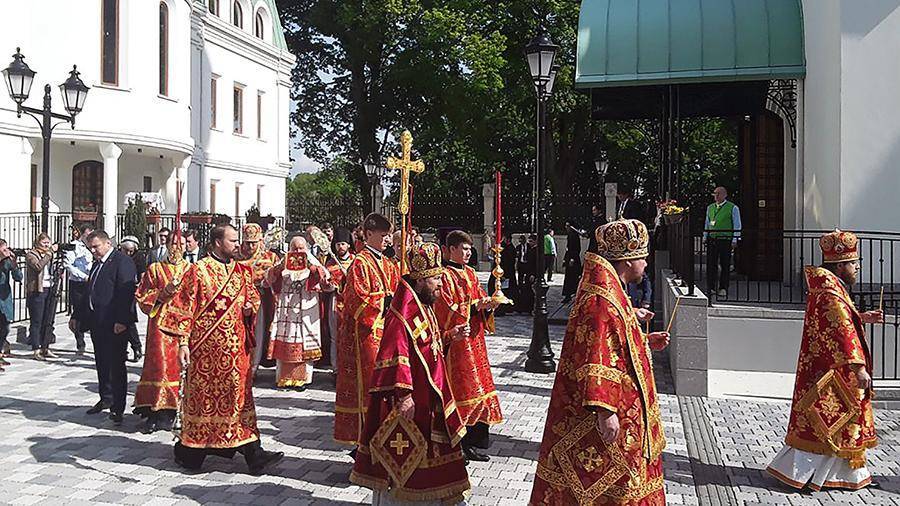 патриарх Кирилл - Архиепископ Страсбурга передал патриарху Кириллу мощи святой Одилии - iz.ru - Франция - Русь