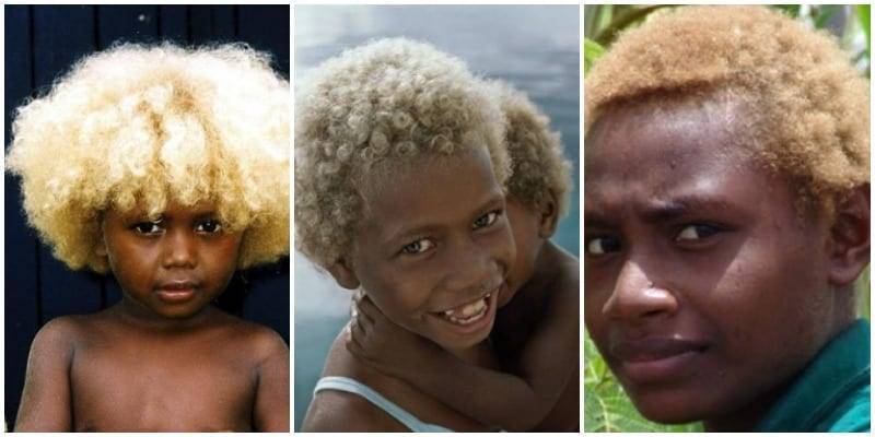 Темнокожие блондины - загадка, над которой бьются генетики - nur.kz - Англия - Австралия - Германия - Гвинея - Вануату - Фиджи