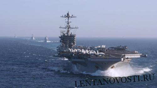 США принуждают Иран к переговорам авианосцами - lentanovosti.ru - США - Япония - Иран - Тегеран
