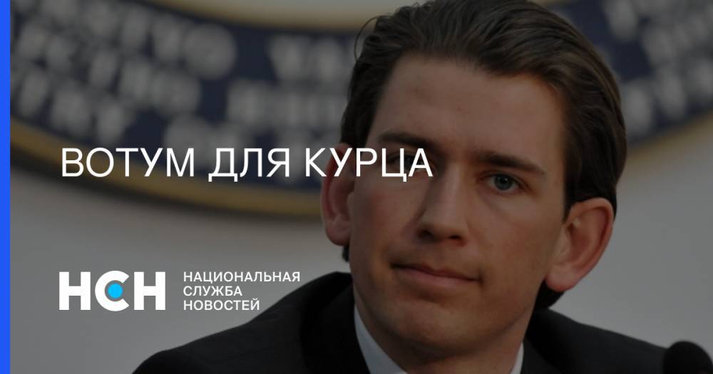 Себастьян Курц - Штрахе Хайнц-Кристиан - Вотум для Курца - nsn.fm - Австрия
