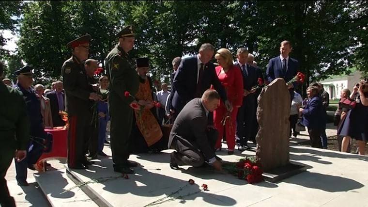 В&nbsp;Курской области заложили Первый камень мемориальной часовни в&nbsp;память о&nbsp;павших в&nbsp;ходе Курской битвы - 5-tv.ru - Курская обл.