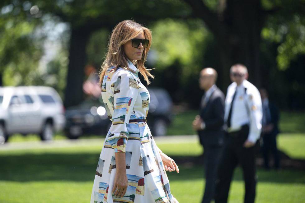 Дональд Трамп - Calvin Klein - Мелания Трамп - 100 тысяч шекелей за 3 дня: как одевалась Мелания во время визита в Японию - vesty.co.il - США - Япония