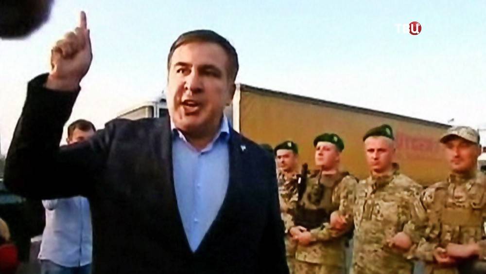 Михаил Саакашвили - Вернувшийся в Незалежную Саакашвили взбудоражил украинцев - tvc.ru - Украина - Киев - Грузия - Варшава - Одесская обл.