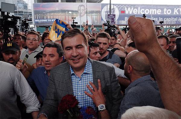 Михаил Саакашвили - Давид Сакварелидзе - Михаил Саакашвили вернулся в Украину - rtvi.com - Украина - Грузия - Польша