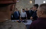 Владимир Зеленский - Зеленский - Зеленский посетил шахту, где погибли горняки - korrespondent.net - Львовская обл.