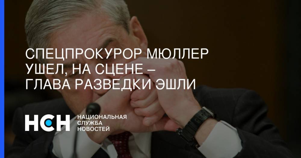 Дональд Трамп - Роберт Мюллер - Эшли - Спецпрокурор Мюллер ушел, на сцене – глава разведки Эшли - nsn.fm - Москва - Россия - США