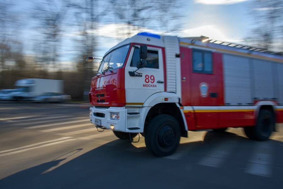 При пожаре в многоэтажке на западе Москвы спасли 10 человек - m24.ru - Москва - Подольск