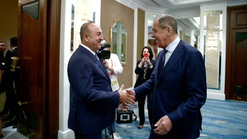 Владимир Путин - Сергей Лавров - Лавров обсудил с главой МИД Турции ситуацию в Идлибе - russian.rt.com - Россия - Сирия - Турция