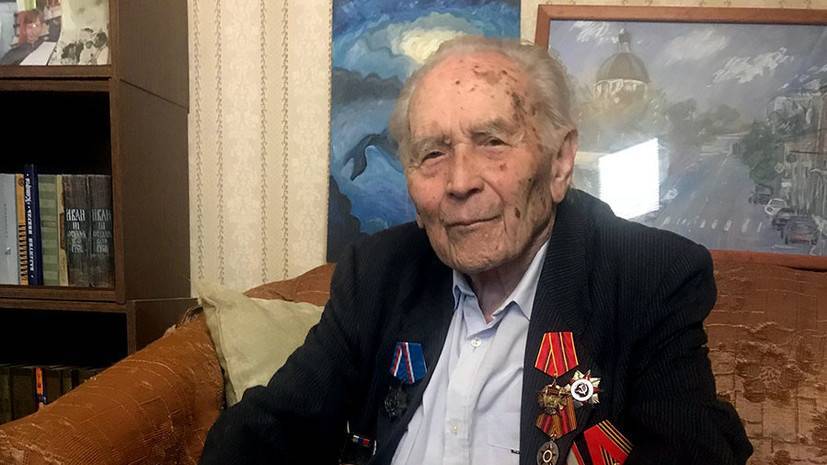 «Желаю прожить не меньше, чем я»: в День Победы ветеран ВОВ отмечает 100-летие - russian.rt.com - Санкт-Петербург - Белоруссия
