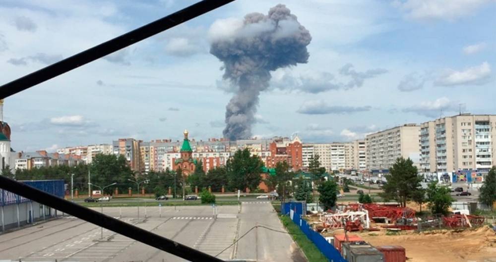 Пожар на заводе в Дзержинске потушили - m24.ru - Россия - Дзержинск - Нижегородская обл.