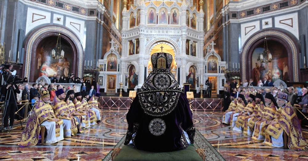 патриарх Кирилл - Владимир Ресин - Названо число ежегодно открывающихся в Москве храмов - moslenta.ru - Москва
