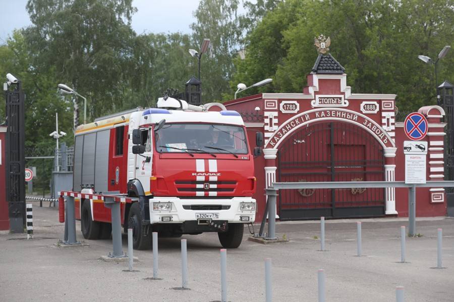 Екатерина II - Пожар на Казанском пороховом заводе потушен - m24.ru - Россия - Казань