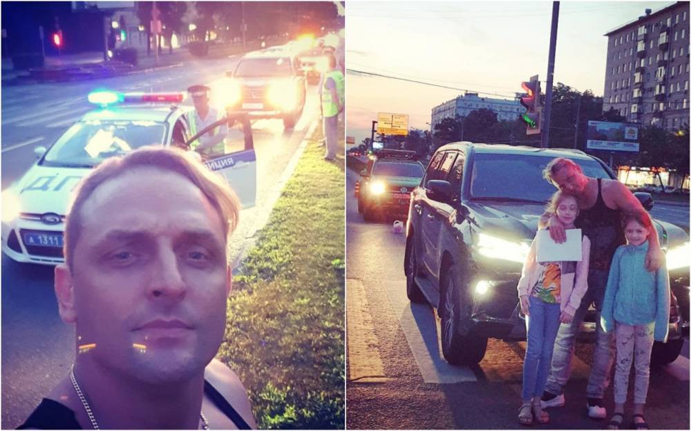 Машину Аскольда Запашного с двумя детьми протаранила легковушка - zr.ru