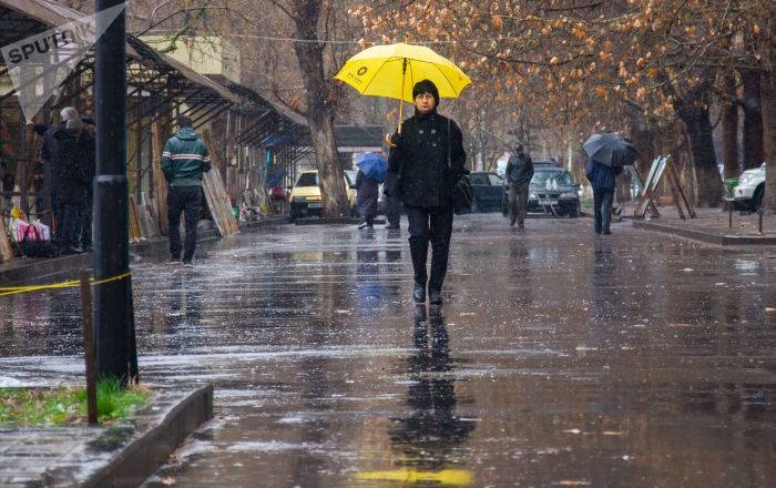 Берите зонты: какая погода ждет население Армении в ближайшие дни - ru.armeniasputnik.am - Армения - Ереван