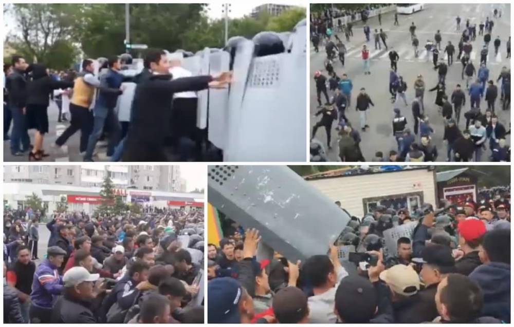 Митинги в Казахстане: видео с места событий показало МВД - nur.kz - Казахстан - Алма-Ата