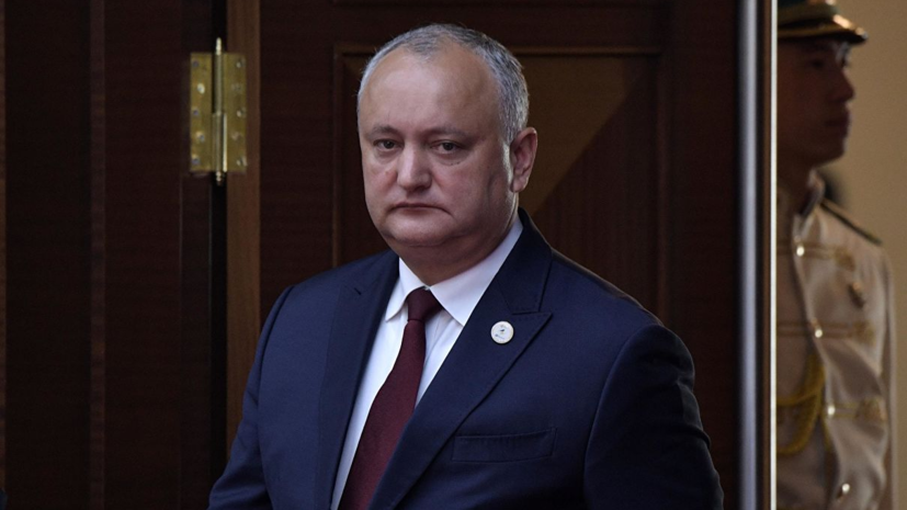Игорь Додон - Павел Филип - Додон аннулировал указ о роспуске парламента - russian.rt.com - Молдавия