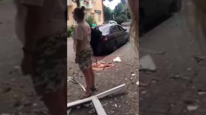 Видео из Сочи: В пятиэтажке в Адлеровском районе произошел взрыв газа - piter.tv - Сочи - район Адлерский, Сочи
