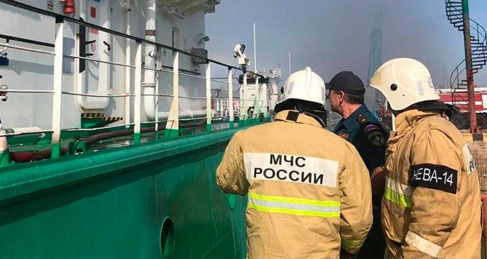 Найдено тело третьего погибшего при взрыве на танкере в Махачкале - m24.ru - Махачкала