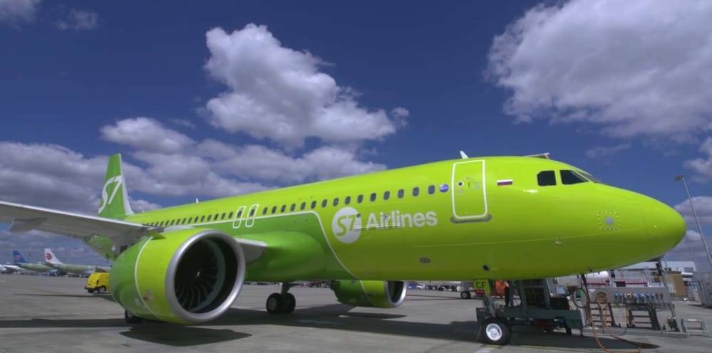 Самолет S7 Airlines аварийно сел с отказавшим двигателем в Астрахани - nur.kz - Москва - Астрахань