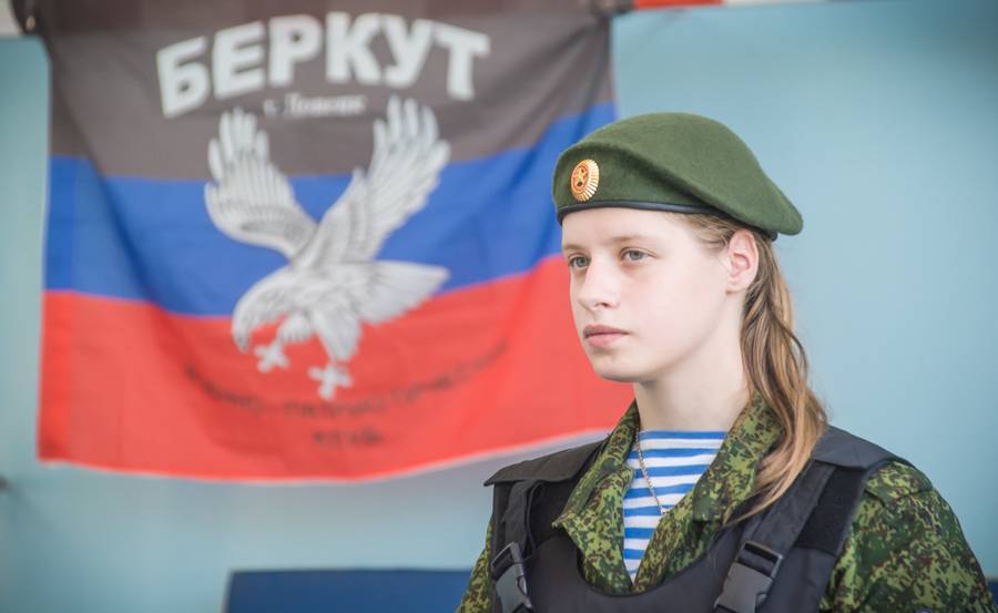 «Беркут» провел мероприятие для школьников Киевского района столицы ДНР - novorosinform.org - Донецк