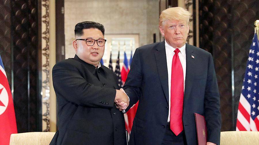 Дональд Трамп - Ким Ченын - Сара Сандерс - Ким Чен Ын и Трамп могут провести новую встречу по ядерному разоружению - news-front.info - США - Вашингтон - КНДР - Пхеньян