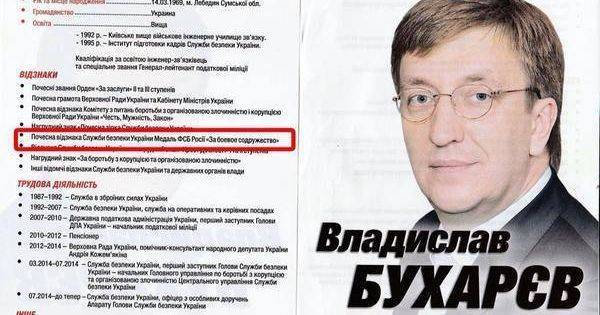 Глава СВР Бухарев имеет награду ФСБ - glavnoe.ua - Россия - США - Никарагуа