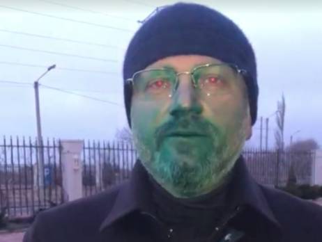 Екатерина Гандзюк - «А нас за що?» – в Нацкорпусе осудили атаки на политиков с зелёнкой | Политнавигатор - politnavigator.net