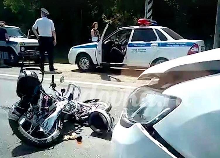 42-летний скутерист серьезно пострадал в аварии на окраине Смоленска - readovka.ru - Смоленск