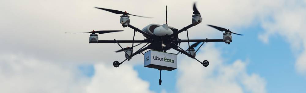 Uber Eats тестирует доставку еды из ресторанов с помощью дронов - glavnoe.ua - Украина - Сан-Диего