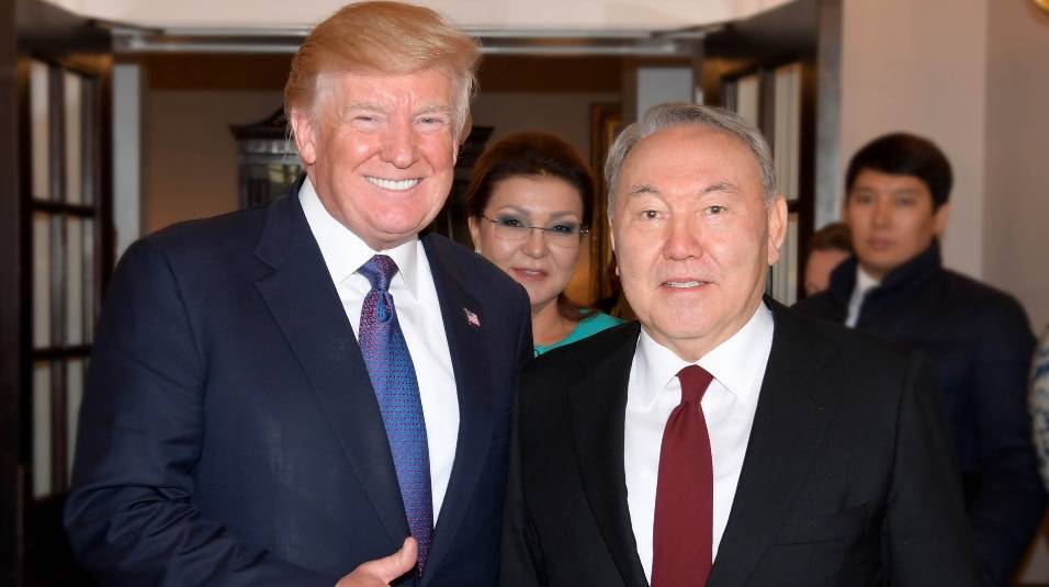 Дональд Трамп - Нурсултан Назарбаев - ТРК президента Казахстана снял ролик ко дню рождения Дональда Трампа (видео) - nur.kz - США - Казахстан