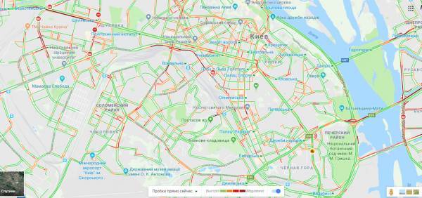 Важные улицы Киева сковали пробки. Куда не стоит ехать 14 июня - vestirossii.com - Киев - Голосеевск