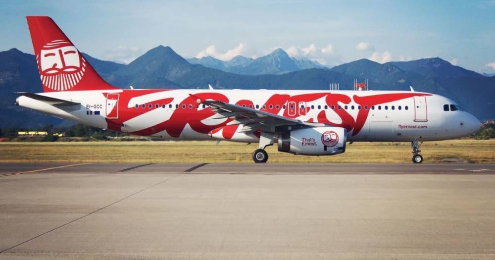 Лоукост Ernest Airlines планирует открыть базу в Украине - ru.tsn.ua - Украина - Киев - Италия
