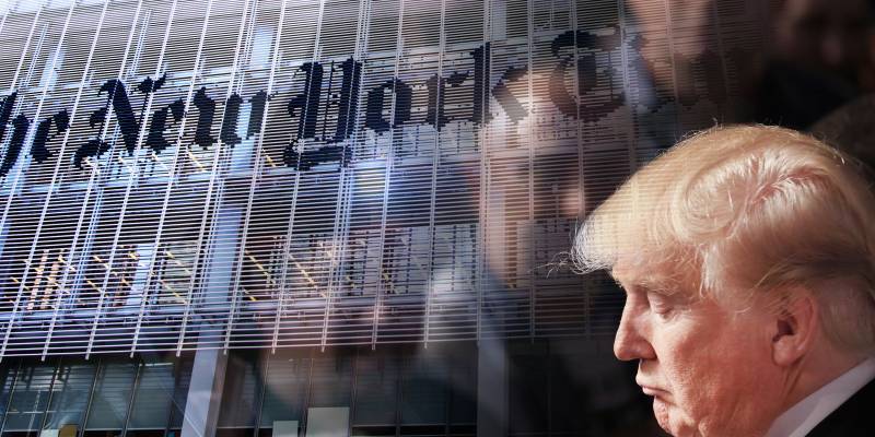 Дональд Трамп - Трамп обвинил NYT в госизмене из-за статьи о кибератаках США против России - ruposters.ru - Россия - США - Вашингтон - New York - New York