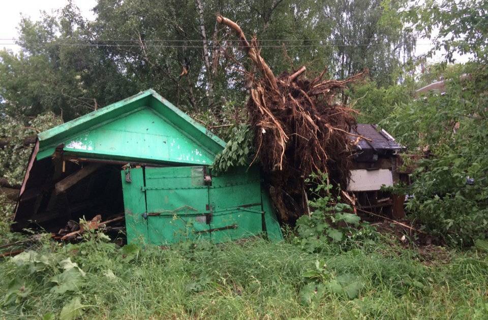 Ураганные выходные: смоляне делятся последствиями непогоды - readovka.ru - Москва - Смоленская обл.