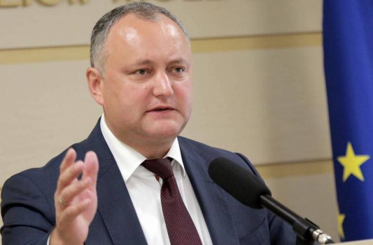 Игорь Додон - Додон предложил ввести мораторий на идеологические и геополитические разногласия - news-front.info - Молдавия
