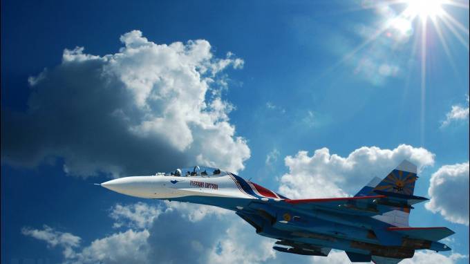 Су-27 перехватили у&nbsp;границы России&nbsp;бомбардировщики США - piter.tv - Россия - США - Египет