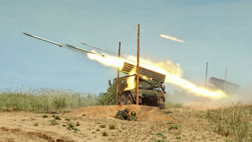 В Сирии “Грады” накрыли позиции террористов (видео) - ghall.com.ua - Сирия