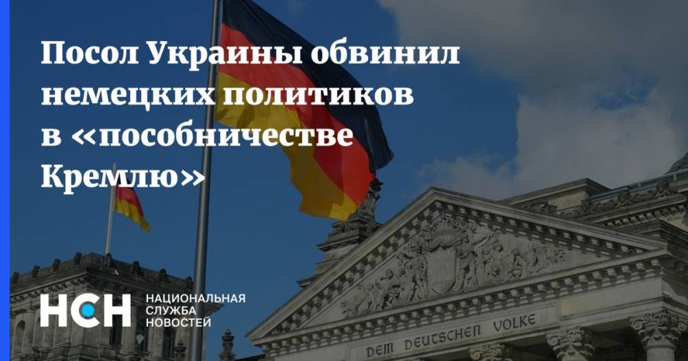 Андрей Мельник - Мануэла Швезиг - Посол Украины обвинил немецких политиков в «пособничестве Кремлю» - nsn.fm - Россия - Украина - Германия