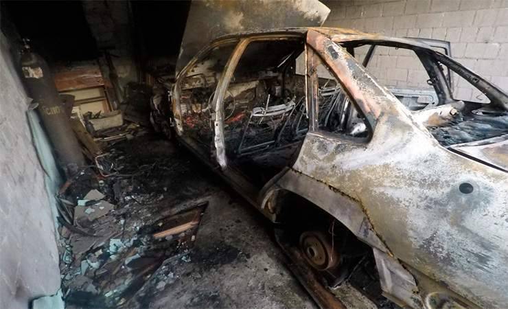 За последние сутки в Гомеле и Гомельском районе сгорели три авто — фото, видео - gomel.today - Гомель
